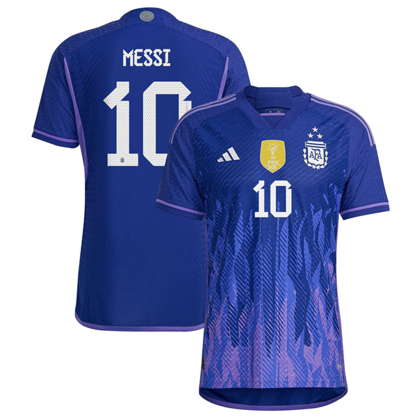 3 Estrellas Tailandia Camiseta Argentina 2nd Messi 2022-2023